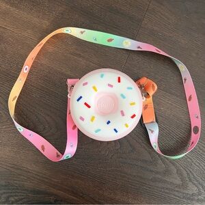 Girls Sprinkle Donut Pink Purse